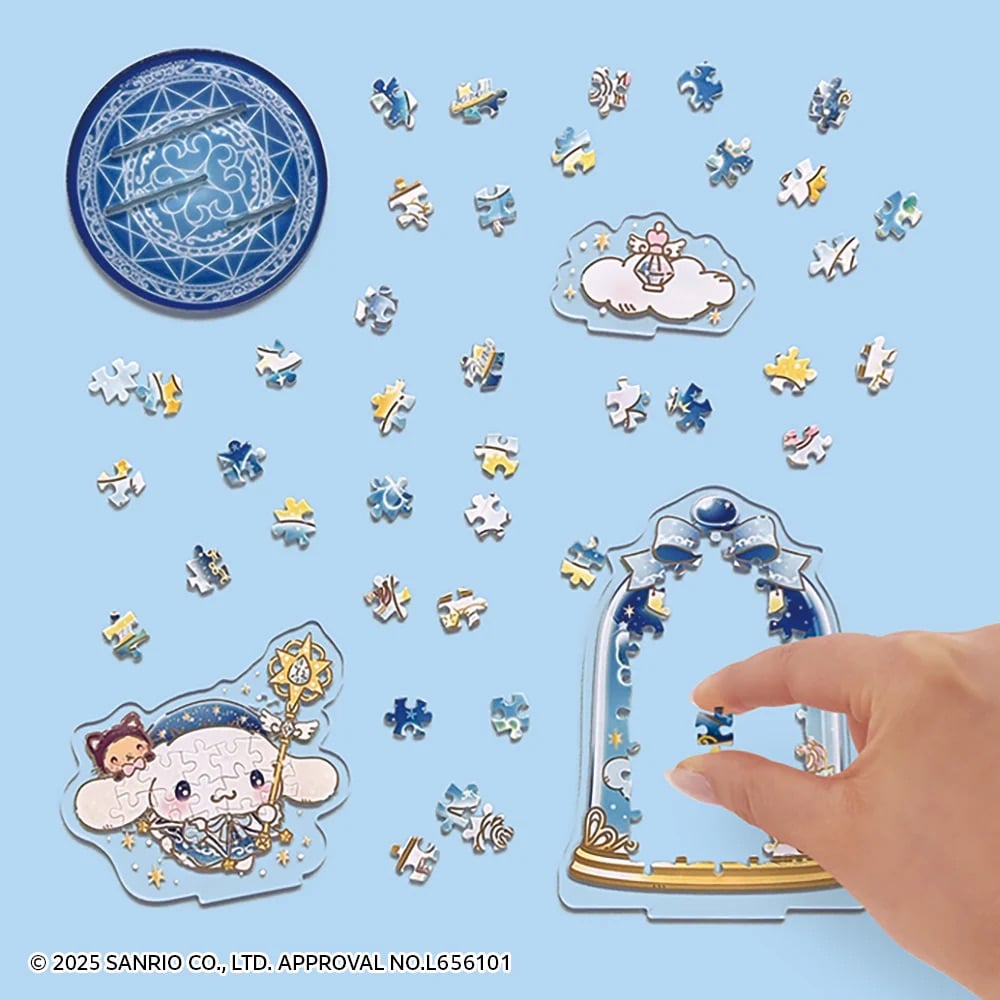 Sanrio 水彩魔法師系列透明立牌砌圖 全3款 ACSTA POP