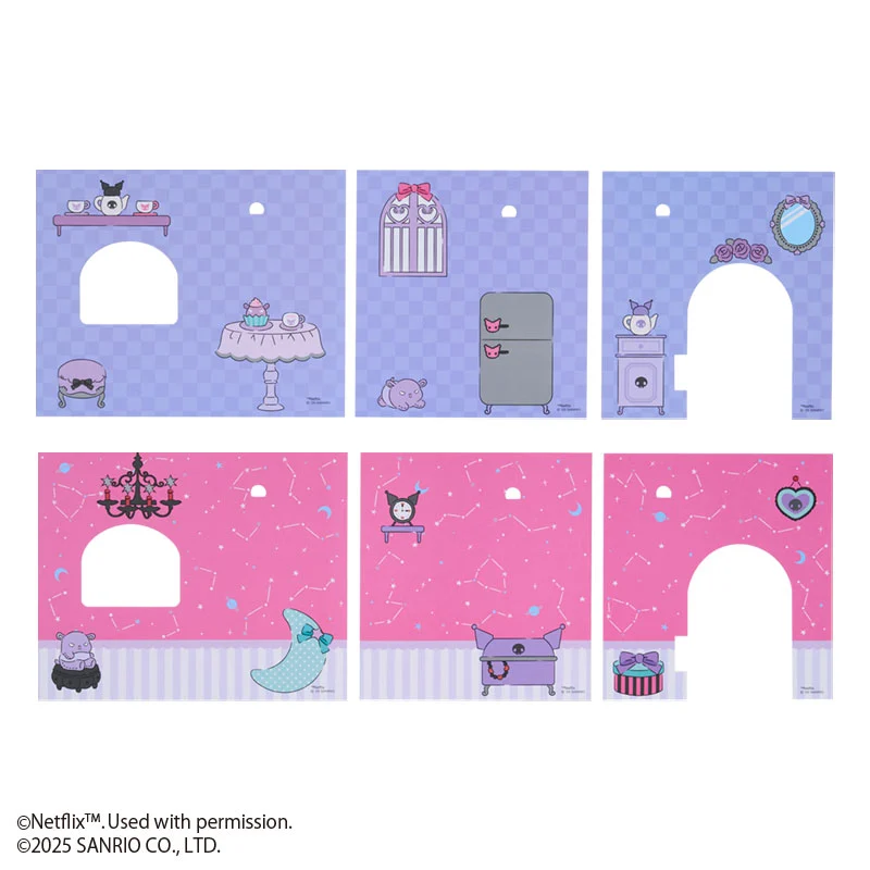 Sanrio Kuromi × Netflix 夢幻街娃娃屋豪華別墅套裝