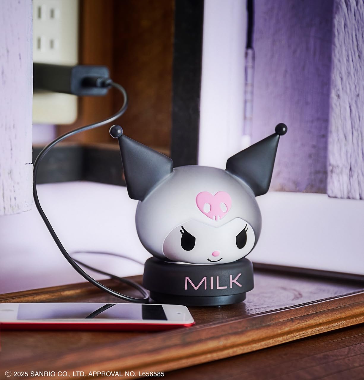 Kuromi × MILK 聯名20週年紀念小夜燈