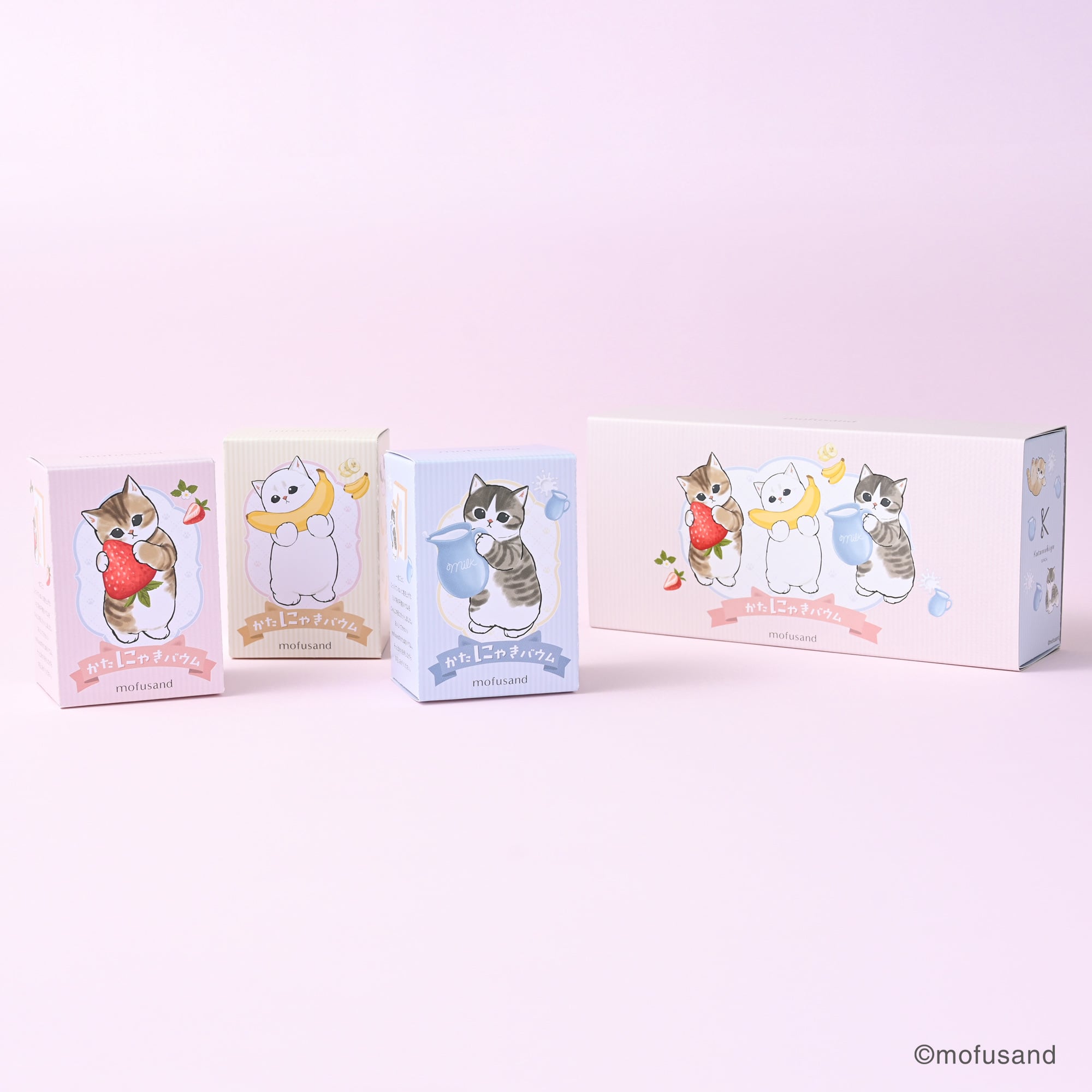 Mofusand もふさんど 角色年輪蛋糕 貓貓造型 3款可選