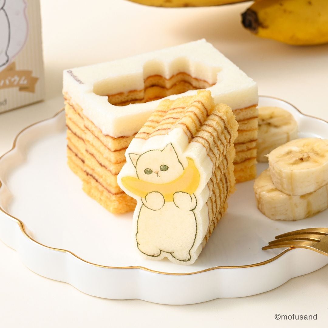 Mofusand もふさんど 角色年輪蛋糕 貓貓造型 3款可選