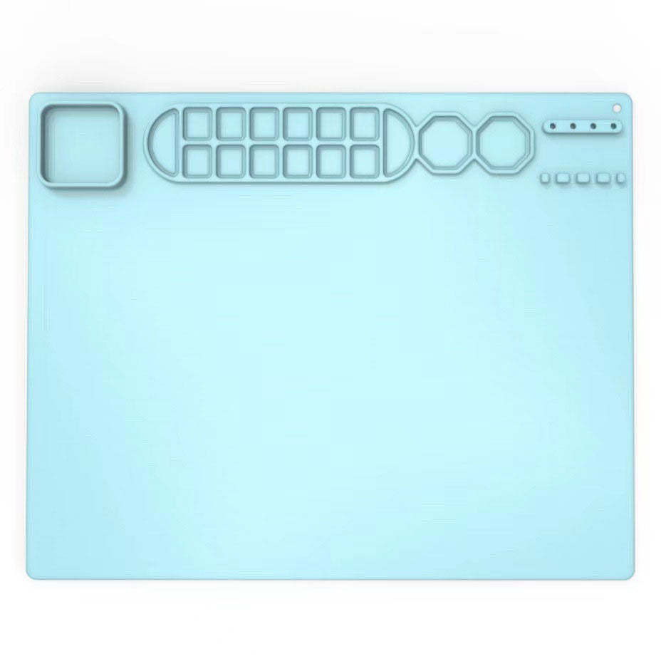 Silicone_activity_painting_mat_with_collapsable_cup_silicone-activity-mat-blue