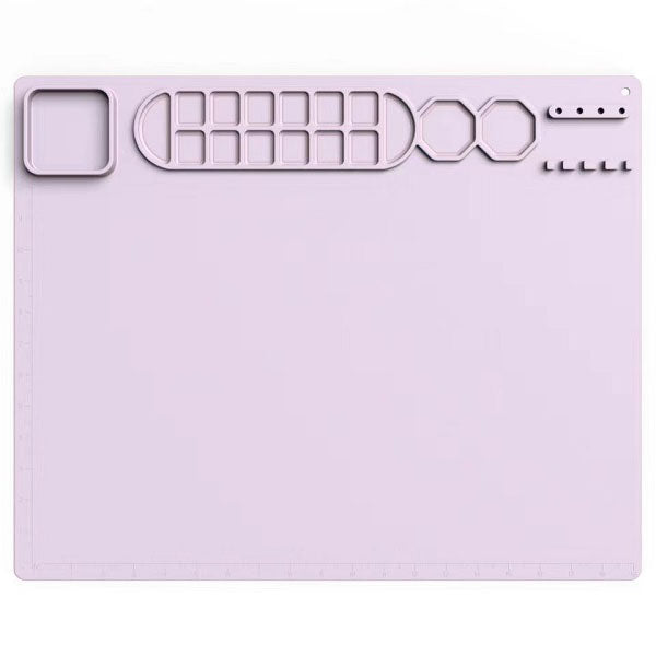 Silicone_activity_painting_mat_with_collapsable_cup_silicone-activity-mat-pink