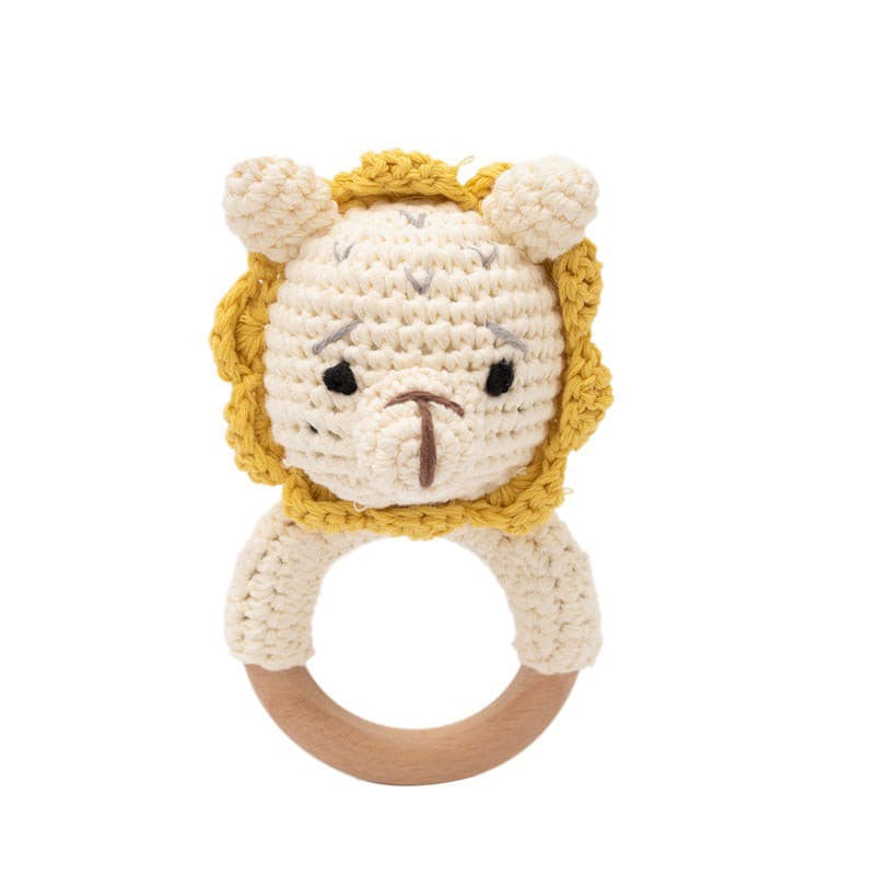 Handmade_Animal_Crochet_Rattle__Teether,_Baby_Toy_lion