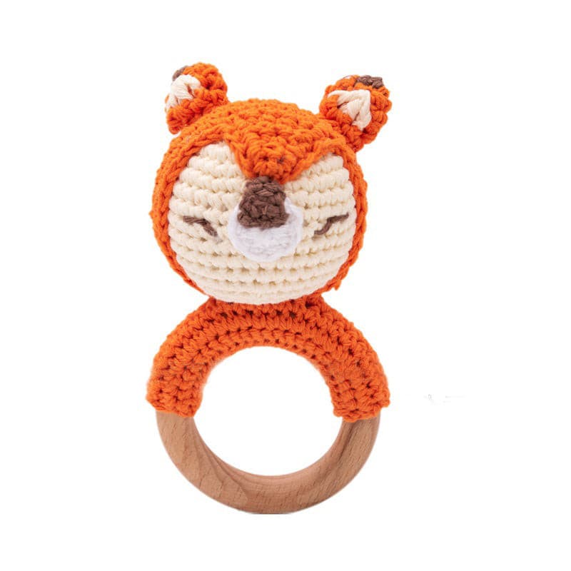 Handmade_Animal_Crochet_Rattle__Teether,_Baby_Toy_fox