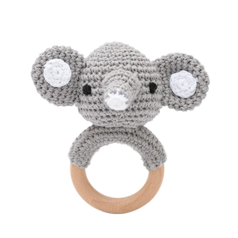 Handmade_Animal_Crochet_Rattle__Teether,_Baby_Toy_elephant