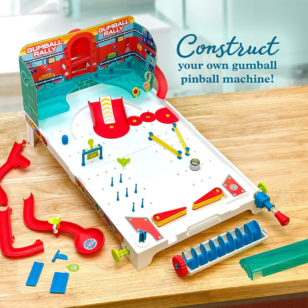 Thames & Kosmos Pinball Machine Maker: Gumball Rally 彈珠台製造機:泡泡糖大賽