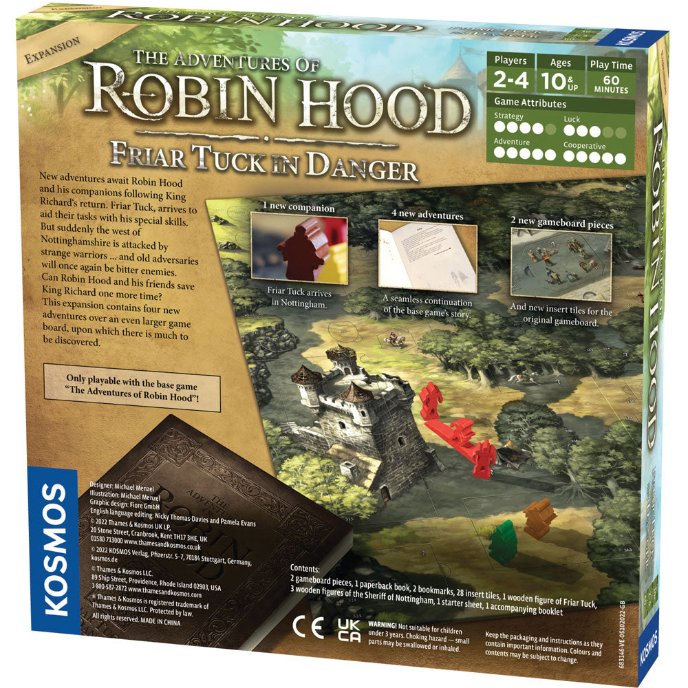 Thames & Kosmos Robin Hood:Friar Tuck 陷入危機(擴充遊戲)