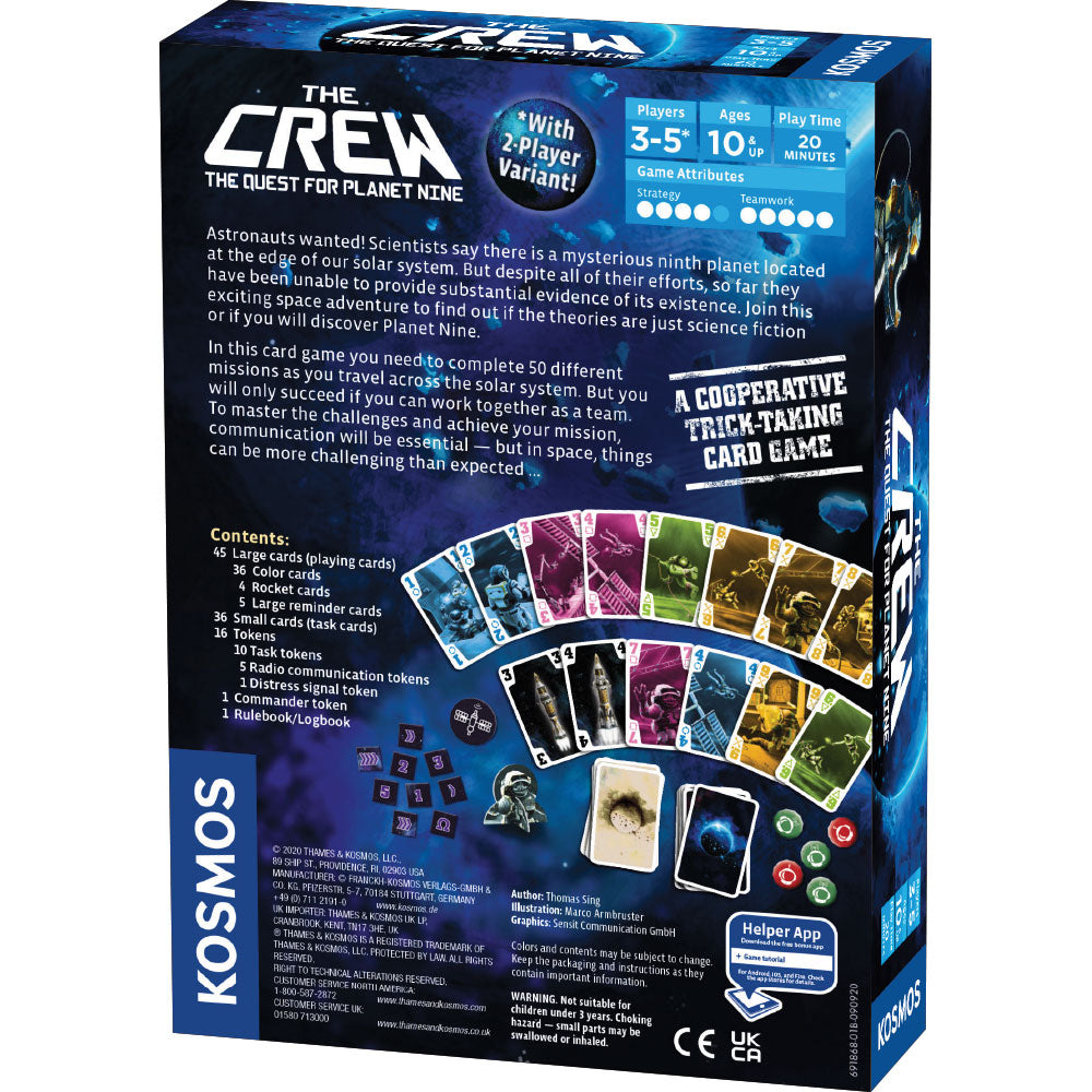 Thames & Kosmos The Crew:尋找第九行星