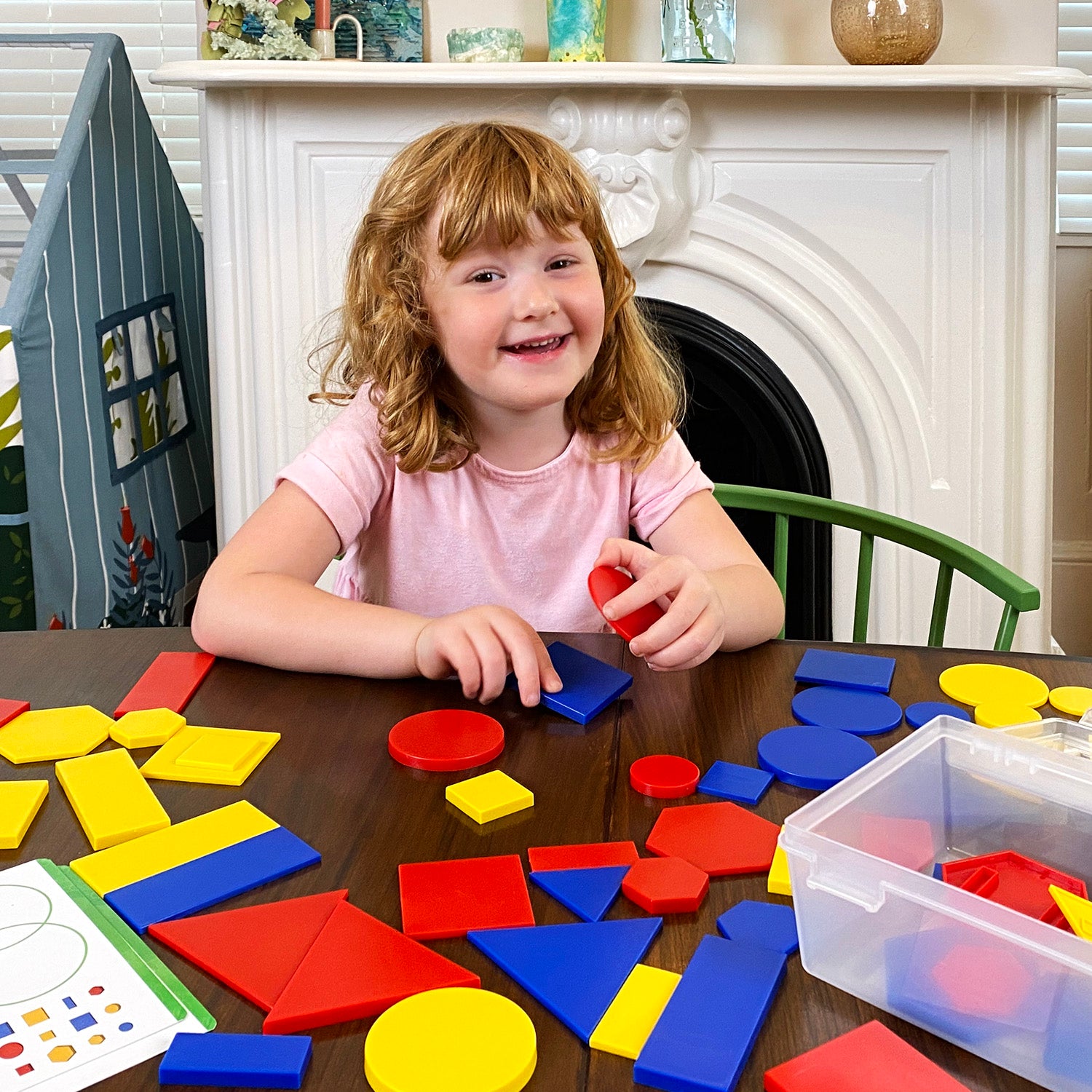 Thames & Kosmos Kids First Math:屬性積木數學套件連活動卡