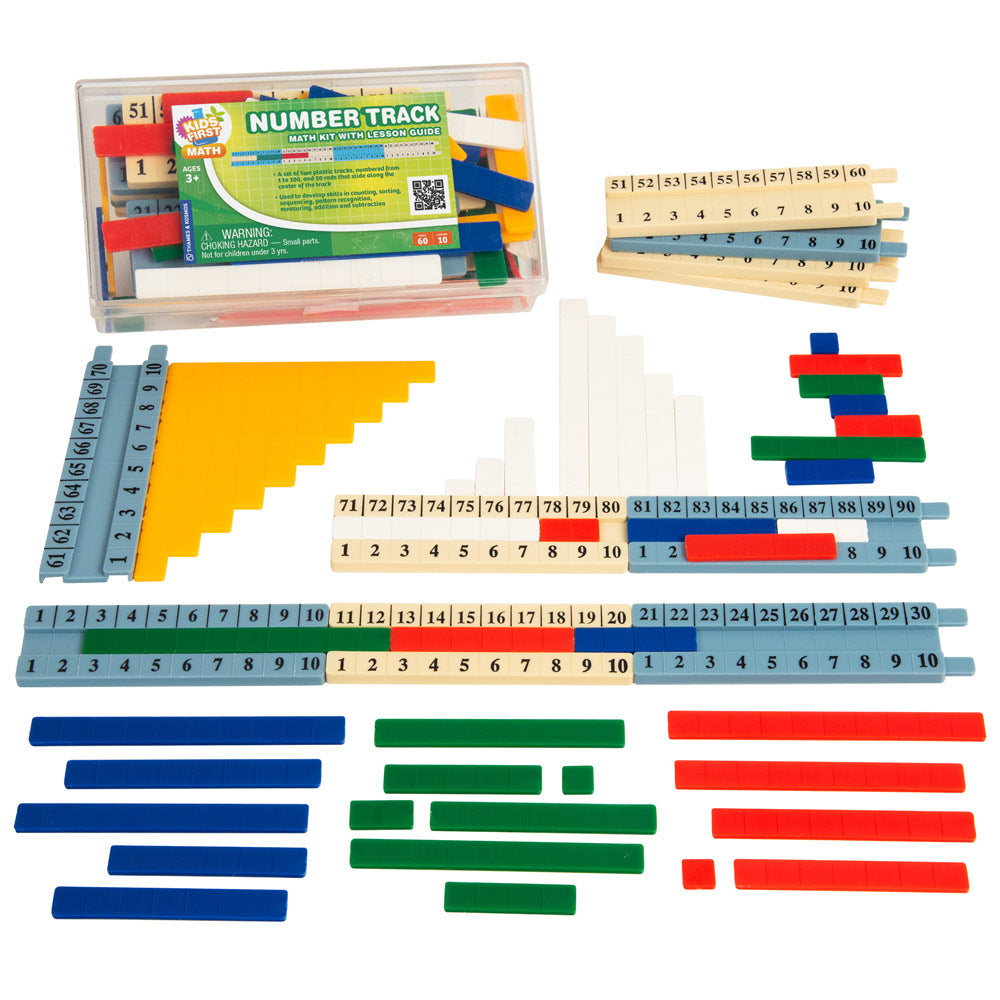 Thames & Kosmos Kids First Math:數字軌道數學套件連教學指南