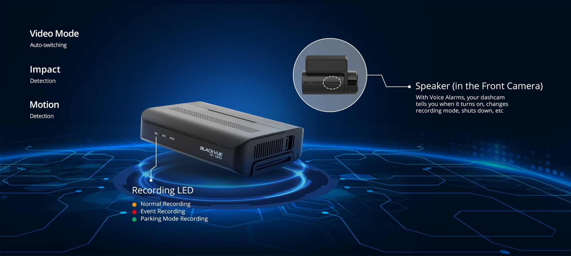 BlackVue DR970X Box-2CH IR Plus 4K 分體式車內紅外線雙鏡頭行車記錄儀 圖 9