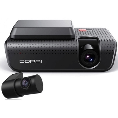 DDPai X5 Pro Dash Cam 前後雙鏡頭⾏⾞記錄儀 香港行貨 圖 1