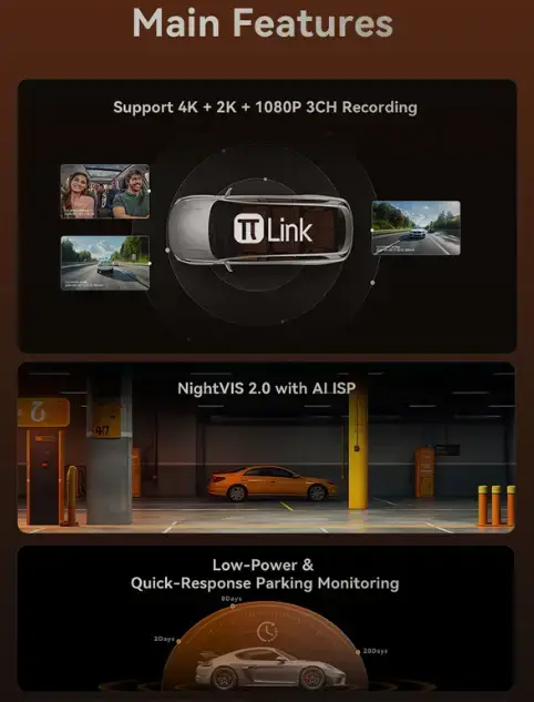 盯盯拍 DDPAI Z60 行車紀錄器 前後車內三cam 圖 3