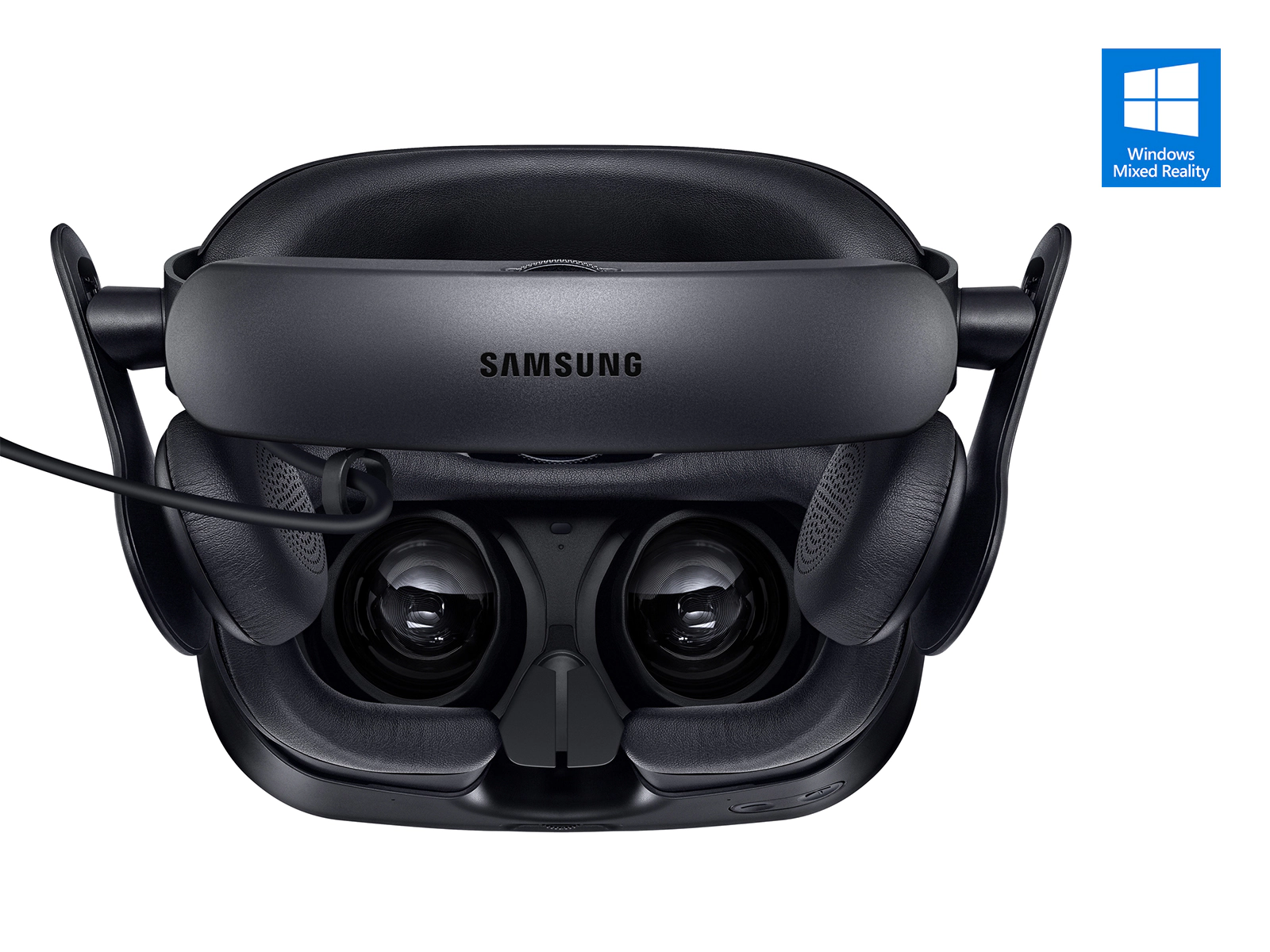Samsung HMD Odyssey 正視角 - AKG 揚聲器特寫