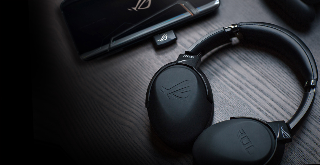 ASUS ROG Strix Go 2.4 AI 降噪麥克風特寫