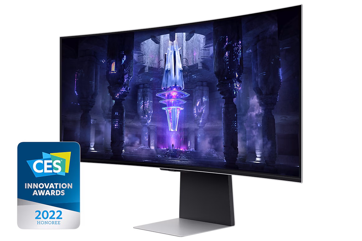 Samsung 三星 34吋 Odyssey G8 OLED 曲面電競顯示器 (175Hz) LS34BG850SCXXK - samsung | 1001