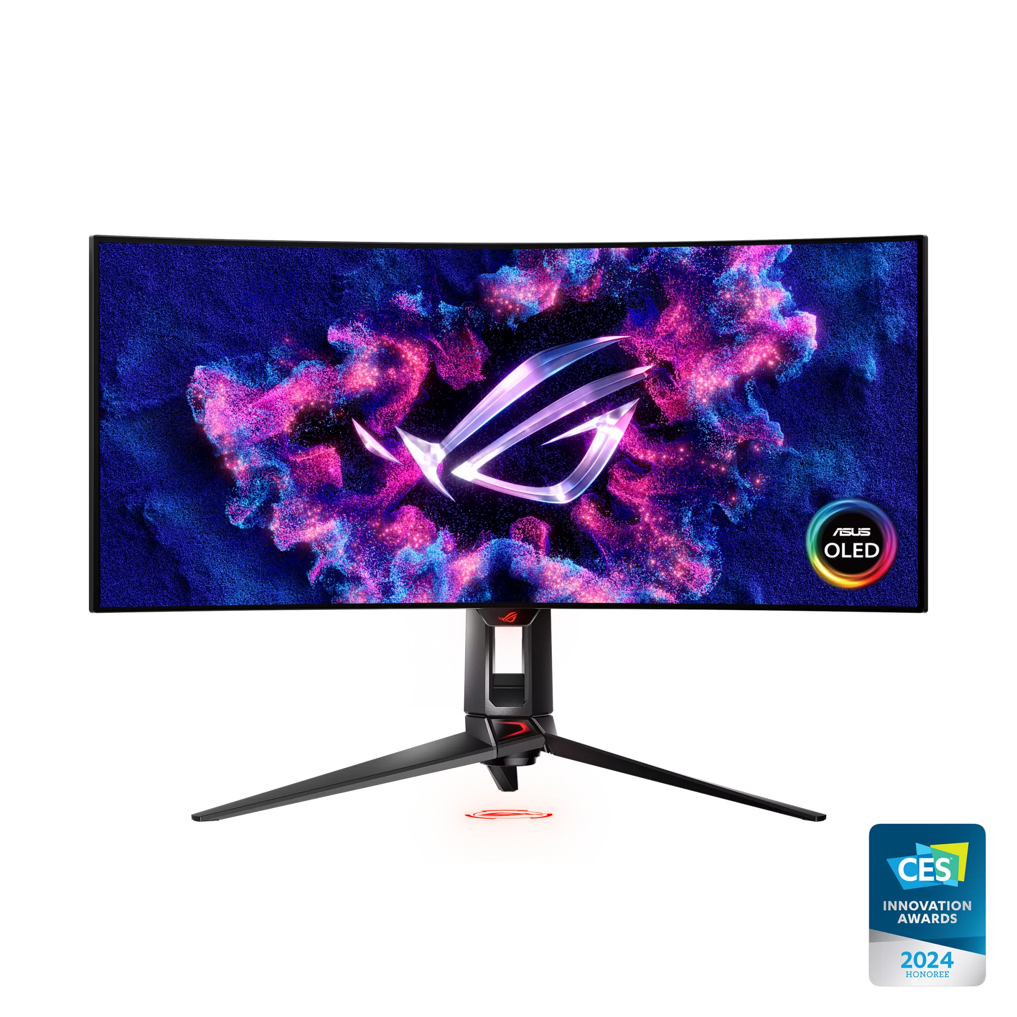 ASUS 33.9吋 ROG Swift OLED PG34WCDM WQHD OLED 240Hz 曲面電競顯示器