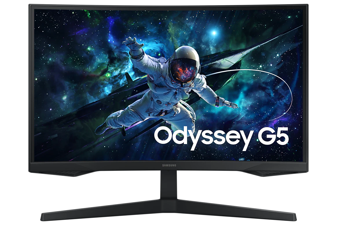 Samsung Odyssey G5 G55C 產品細節大圖