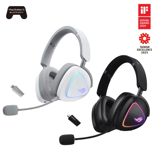 ASUS ROG Delta II Wireless Gaming Headset 無線電競頭戴式耳機