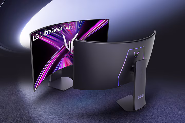 LG 樂金 45吋 UltraGear OLED 5K WUHD 165Hz / WFHD Dual Mode 330Hz 曲面電競顯示器 45GX950A-B