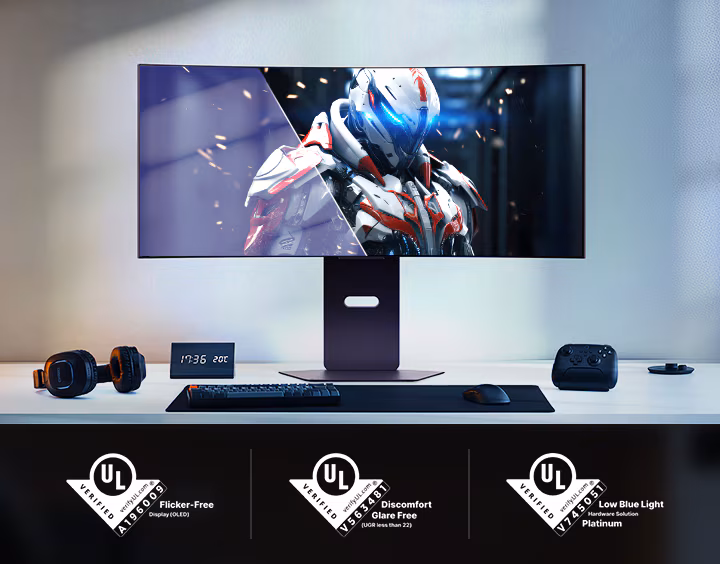 LG 樂金 34吋 UltraGear 240Hz WQHD OLED 弧形遊戲顯示器 34GX900A-B