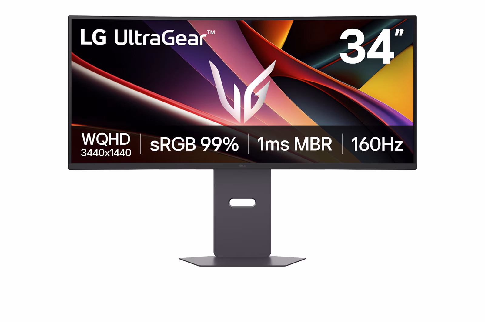 LG 樂金 34吋 UltraGear WQHD 160Hz 弧形遊戲顯示器 34G600A-B