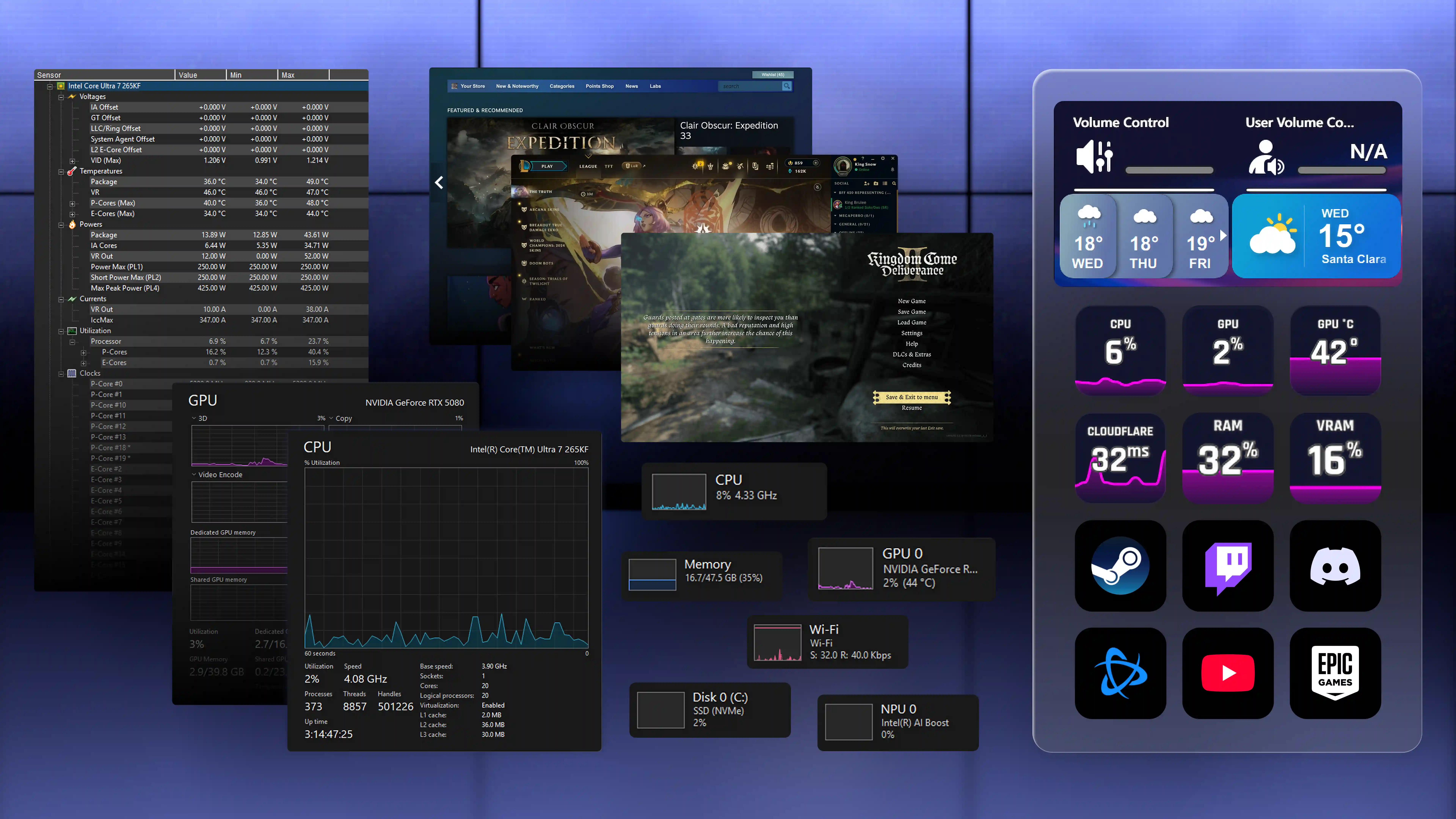 Corsair Galleon 100 SD Stream Deck-Integrated Mechanical Keyboard 有線遊戲鍵盤 CH-912A31I-NA
