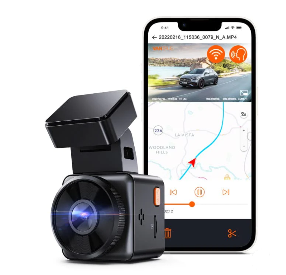 Vantrue Element 1 Lite (E1 Lite) 前鏡頭車Cam 行車紀錄儀 圖 2