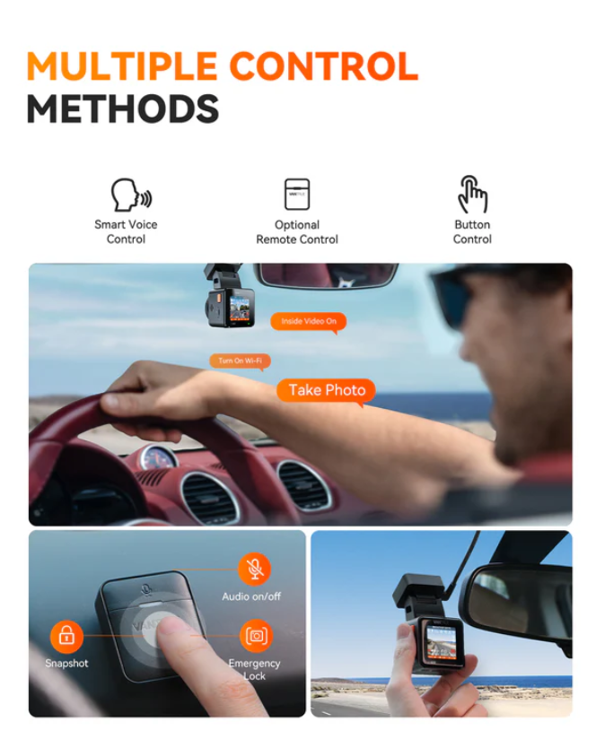 Vantrue Element 1 PRO (E1 PRO) 4K前鏡頭車Cam 行車紀錄儀 圖 9