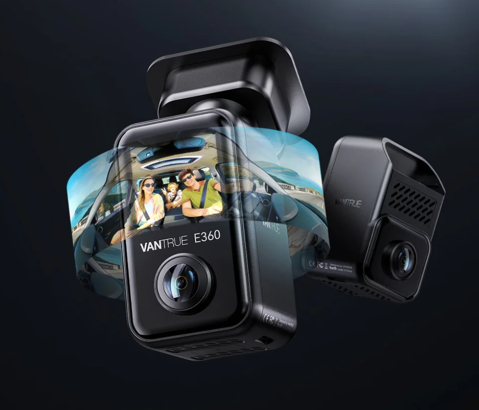 Vantrue E360ACE 360° 全景 5.2K 3CH 3鏡頭車Cam 行車紀錄儀 (車CAM + Vblog) 圖 5