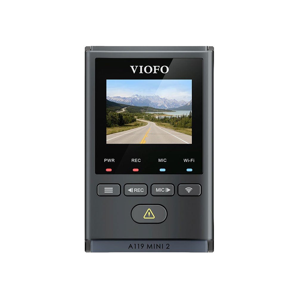 VIOFO A119 MINI 2 語音控制 2K 60 幀 5GHz WiFi 行車記錄儀 配 Sony STARVIS 2 感光元件 HDR 超強夜視 圖 1