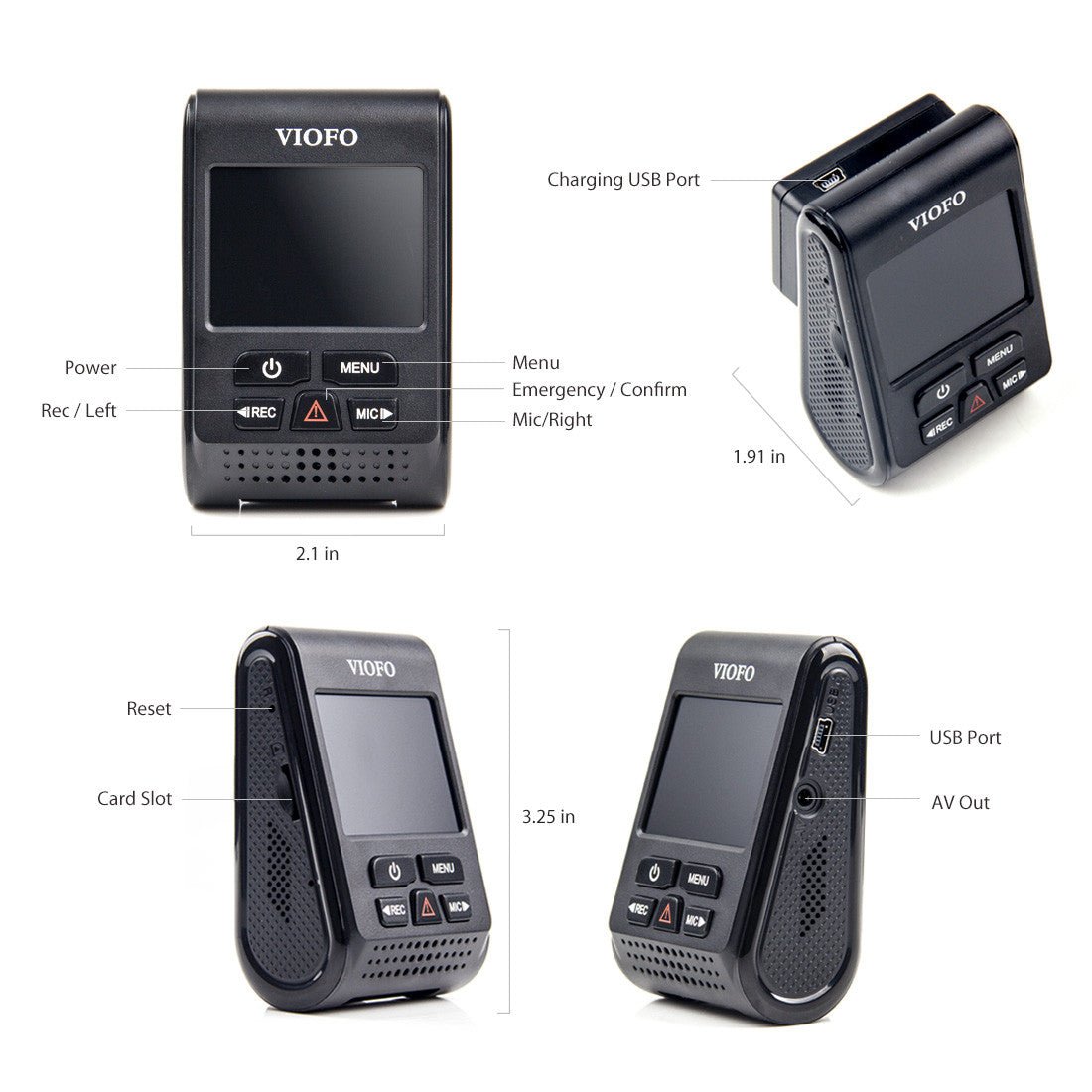 VIOFO A119 V3 配 GPS 2K 2560*1600P 30 幀 Quad HD+ Car 行車記錄儀 圖 8