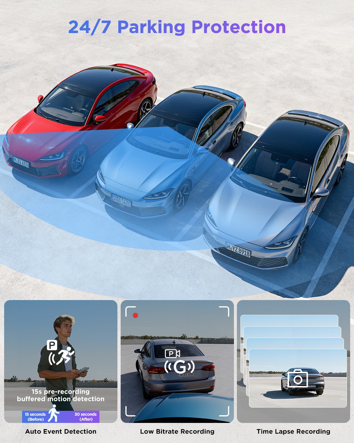 VIOFO A119M Pro 4K HDR Mini 行車記錄儀 配 Sony STARVIS 2 感光元件,超強夜視,Ultra Fast Wi-Fi 6 & Precise GPS 圖 6