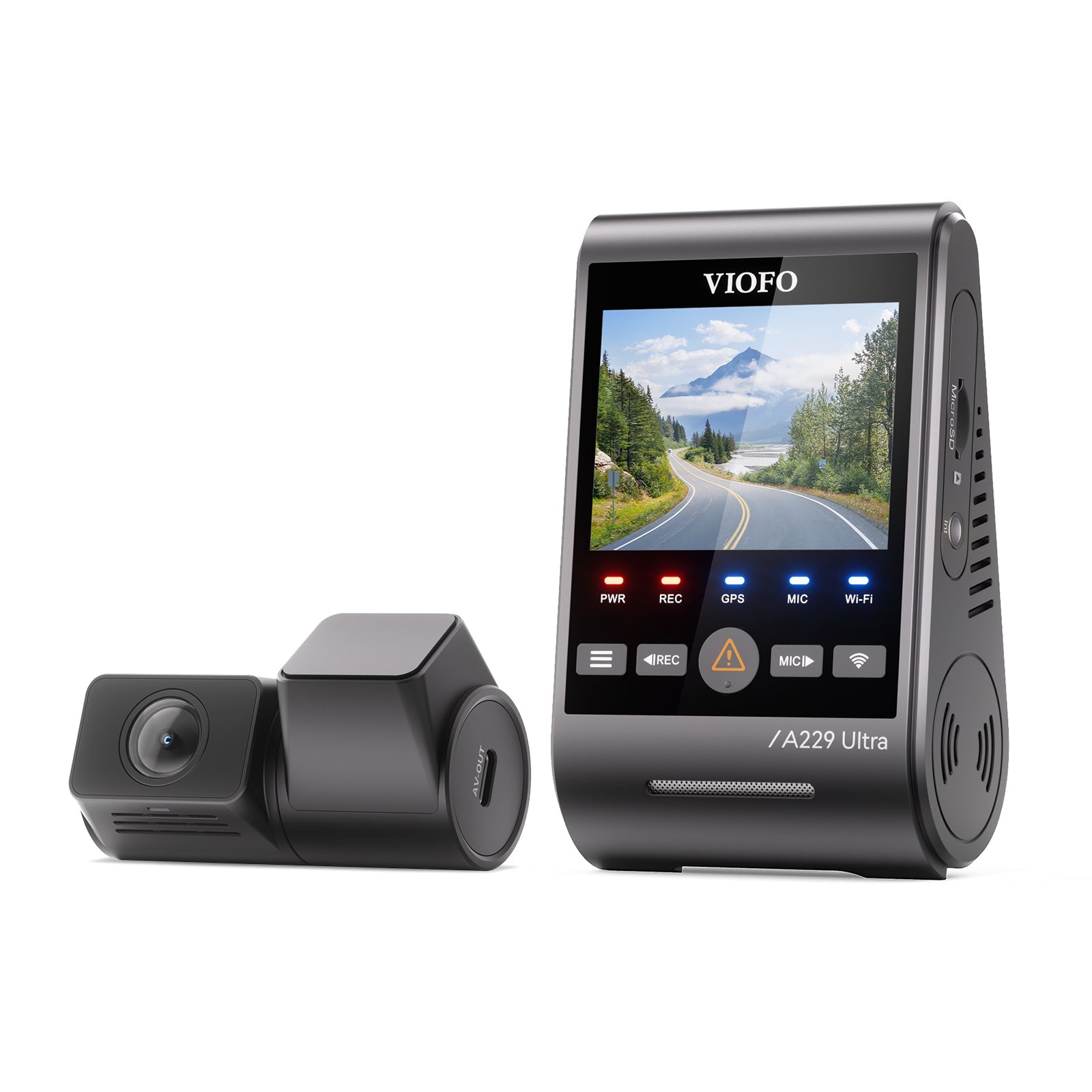 VIOFO A229 Ultra 雙鏡頭 4K 前置+4K 後 行車記錄儀 配 雙 Sony STARVIS 2 感光元件,2-鏡頭 4K HDR 圖 3