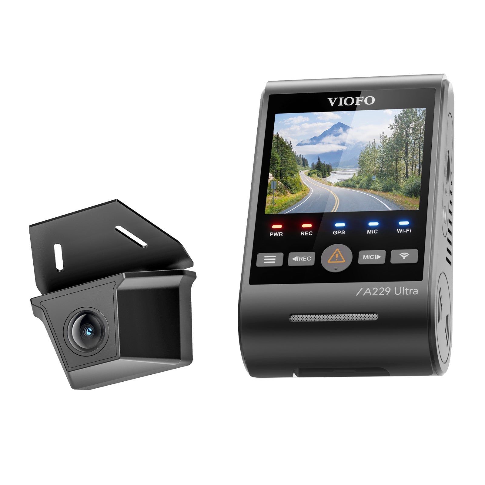 VIOFO A229 Ultra-W 雙鏡頭 4K 前置+4K 防水 後 Camera 配 雙 Sony STARVIS 2 感光元件，2-鏡頭 4K HDR，F1.5 Super Aperture 及 IP67 Rating 防水 Lens 圖 4