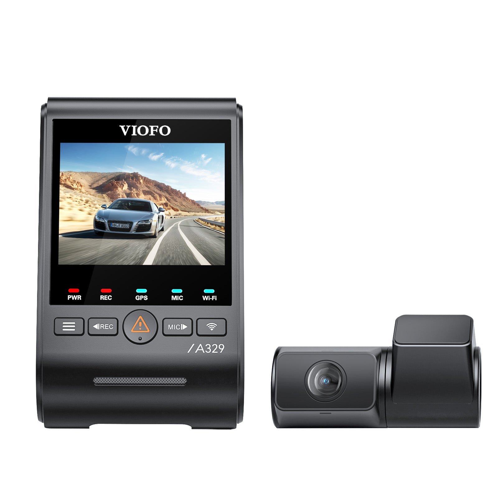 VIOFO A329 雙鏡頭 First 4K 60 幀 前置 及 2K 後 Wi-Fi 6 行車記錄儀 HDR 配 Sony STARVIS 2 感光元件 支援 SSD 儲存 圖 2