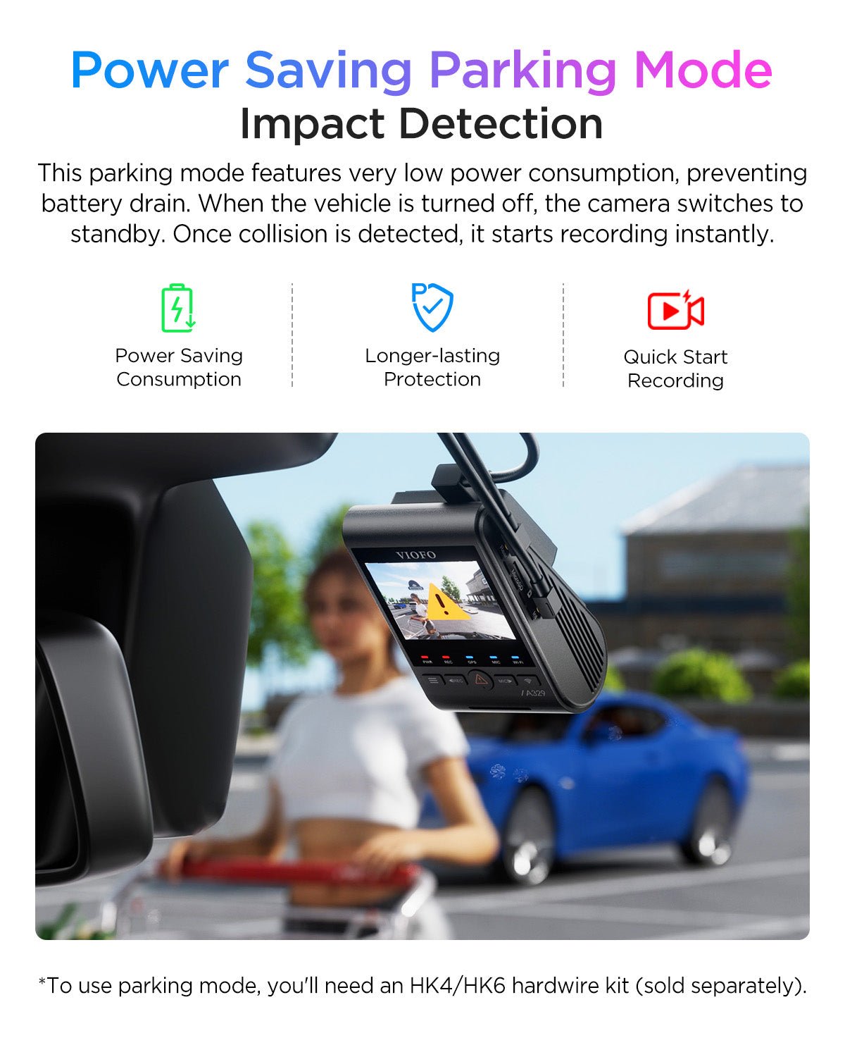VIOFO A329S 3 鏡頭 First 4K 30 幀 前置+2K 廣角 210° 視角 魚眼 車廂+2K 後 行車記錄儀 配 STARVIS 2 感光元件 3-鏡頭 HDR,支援 SSD 儲存 圖 7