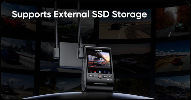 VIOFO A329S 3 鏡頭 First 4K 30 幀 前置+2K 廣角 210° 視角 魚眼 車廂+2K 後 行車記錄儀 配 STARVIS 2 感光元件 3-鏡頭 HDR,支援 SSD 儲存 圖 13