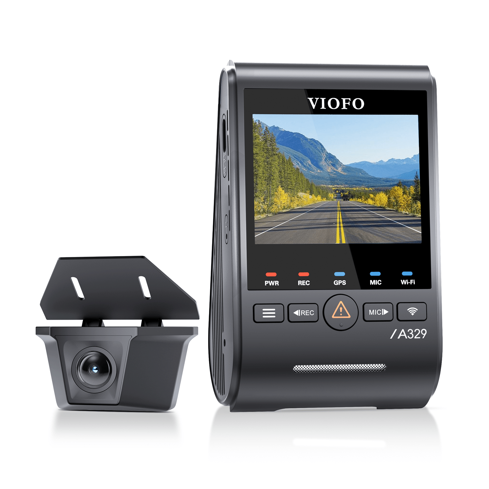 VIOFO A329SW 雙鏡頭 行車記錄儀 - 4K 60 幀+2K 防水 後 Cam Sony STARVIS 2 HDR 圖 2