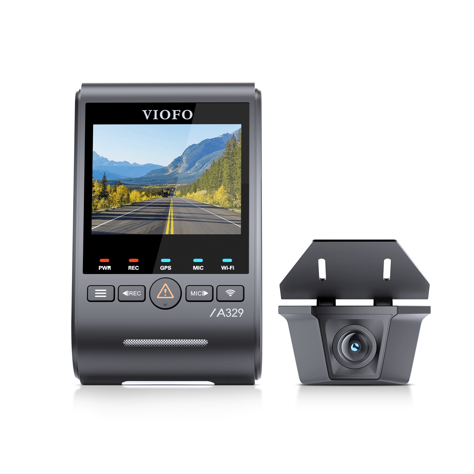 VIOFO A329SW 雙鏡頭 行車記錄儀 - 4K 60 幀+2K 防水 後 Cam Sony STARVIS 2 HDR 圖 4