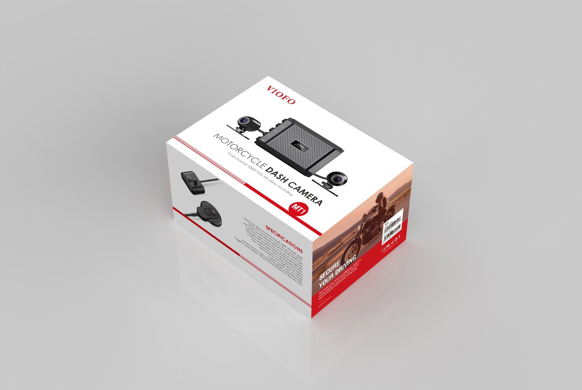 VIOFO MT1 雙 鏡頭 1080P 電單車 行車記錄儀 Built in Wi-Fi GPS 配 32GB microSD Card 圖 8